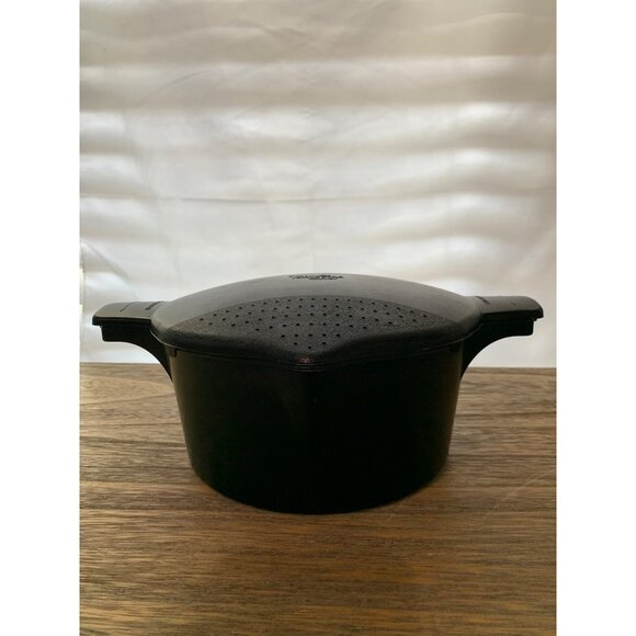The Pampered Chef Large Microwave Rice Vegetable Cooker with Lid 8 Cups - Picture 1 of 5